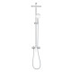 Душевая система GROHE Tempesta System 250 Cube с однорычажным смесителем хром 26692001