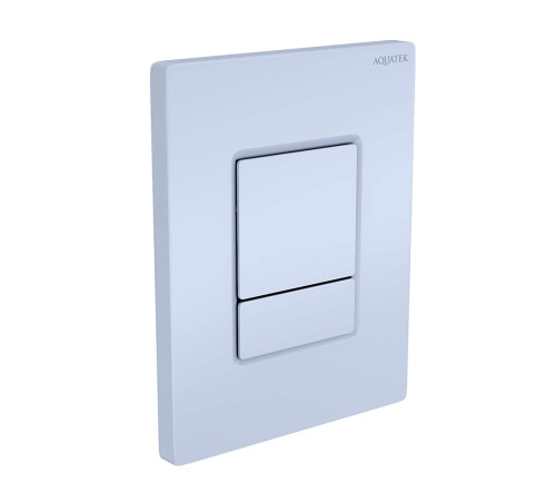 Панель смыва Berges Pneumo N белая глянец PNN-0000001