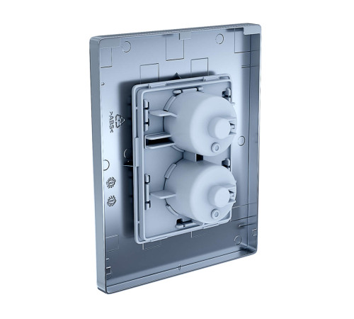 Панель смыва Berges Pneumo N белая глянец PNN-0000001