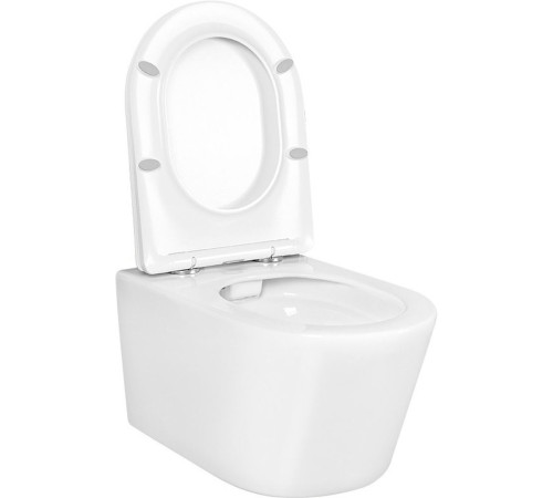 Крышка-сиденье для унитаза Aquatek тонкое с микролифтом soft-close AQ5026-00