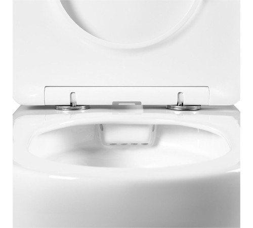 Крышка-сиденье для унитаза Aquatek тонкое с микролифтом soft-close AQ5026-00