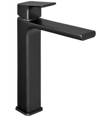 Смеситель для раковины TOPAZ TIERA 237 мм без донного клапана матовый черный 102188002C1EX