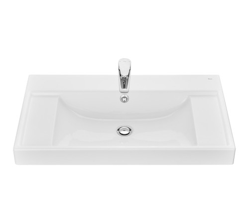 Раковина мебельная Roca Ona 800х460х132 мм Fineceramic белая ZRU9307562