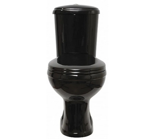 Унитаз-компакт Santek Дора горизонтальный выпуск черный 47374110402