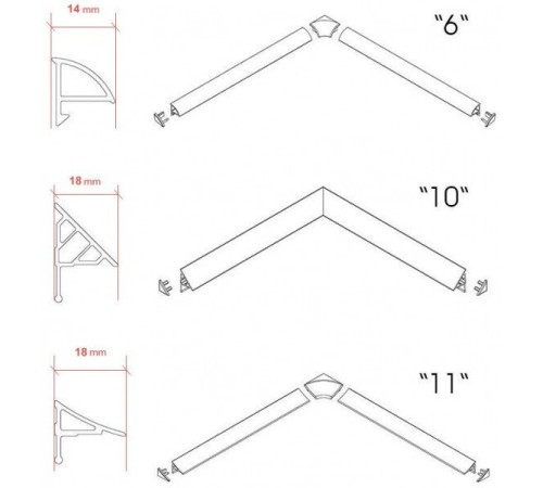 Универсальная декоративная планка Kermi 10/1100 белая XB451100001