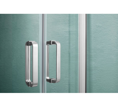 Душевая дверь Aquanet Aria раздвижная 1200x2000 мм хром прозрачное стекло AQ ARI RA 12020CH