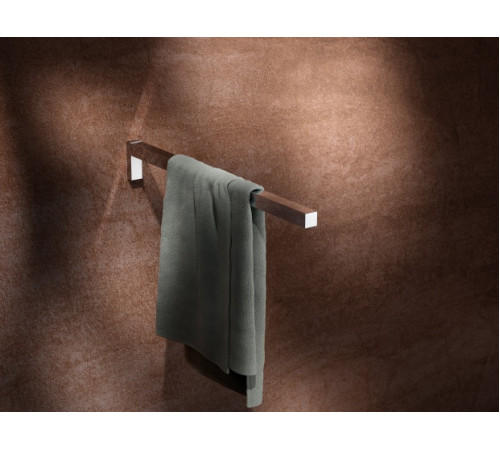 Полотенцедержатель одинарный неповоротный KEUCO EDITION 90 Square 456 мм хром 19120010000