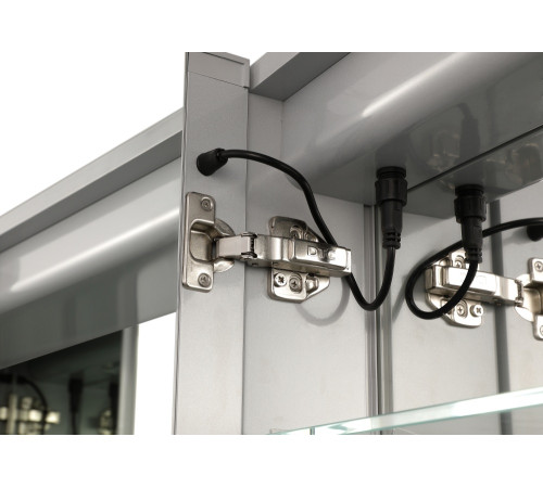 Зеркальный шкаф AQUATON AQ7904-MLC 900x700x133 мм с подсветкой и антизапотеванием AQ7904-MLC