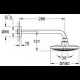 Душевая система 5 в 1 GROHE Eurosmart с верхним душем Tempesta 210 хром 124440