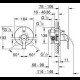 Душевая система 5 в 1 GROHE Eurosmart с верхним душем Tempesta 210 хром 124440