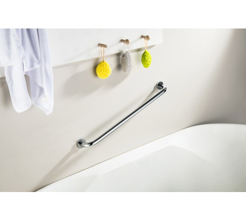 Поручень Aquatek 650 мм полированный хром AQ4996CR