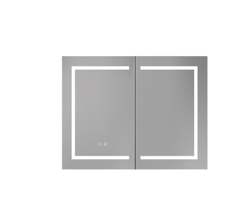 Зеркальный шкаф AQUATON AQ7904-MLC 900x700x133 мм с подсветкой и антизапотеванием AQ7904-MLC