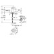 Смеситель для раковины GROHE BauLoop с донным клапаном хром 23335000
