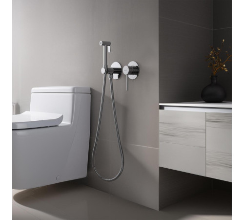 Комплект для гигиенического душа Aquanet Европа AQ1319CR встроенный хром AQ1319CR