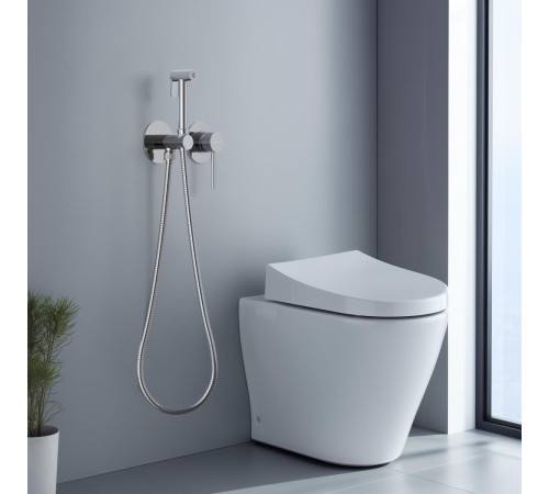 Комплект для гигиенического душа Aquanet Европа AQ1319CR встроенный хром AQ1319CR