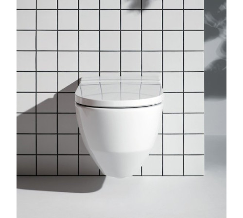 Унитаз-биде подвесной Laufen CLEANET NAVIA Rimless безободковый 8.2060.1.400.000.1