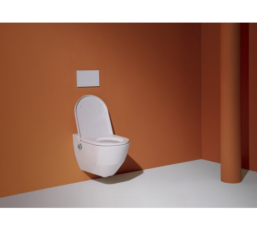 Унитаз-биде подвесной Laufen CLEANET NAVIA Rimless безободковый 8.2060.1.400.000.1