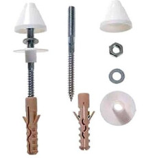 Крепеж для раковины и писсуара Laufen 10х120 мм белое покрытие 9034.9.000.890.1