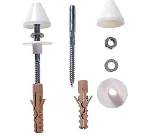 Крепеж для раковины и писсуара Laufen 10х120 мм белое покрытие 9034.9.000.890.1