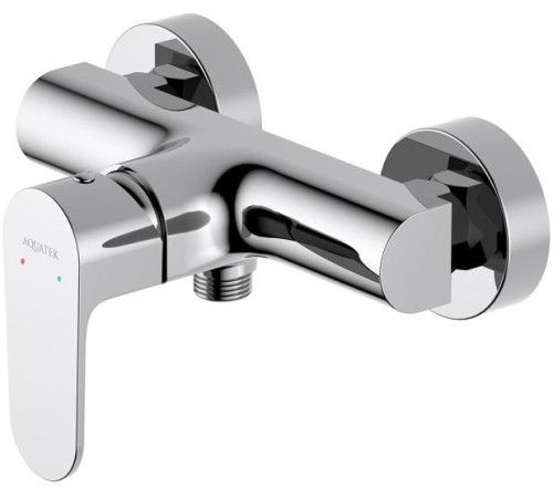 Набор для душа 2 в 1 Aquatek Оберон (AQ1260CR+AQ2014CR) хром AQ1232CR