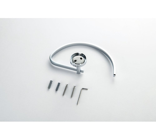 Полотенцедержатель овальный Aquanet БЕТТА хром AQ4621CR