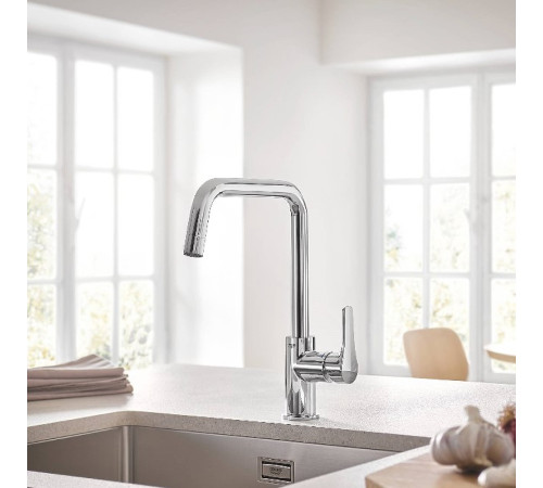 Смеситель для кухни GROHE Eurosmart высокий U-излив хром 30567000