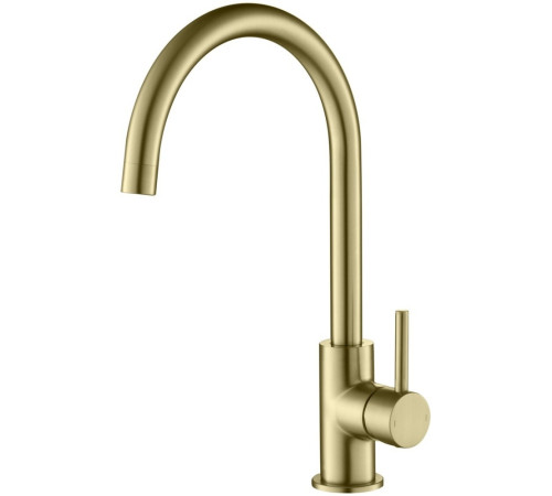 Смеситель для кухни Aquanet Европа шлифованное золото AQ1382BG