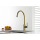 Смеситель для кухни Aquanet Европа шлифованное золото AQ1382BG