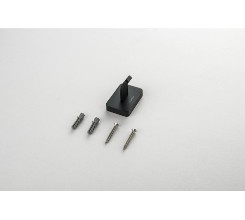 Крючок для полотенец Aquanet Либра матовый черный AQ4301MB