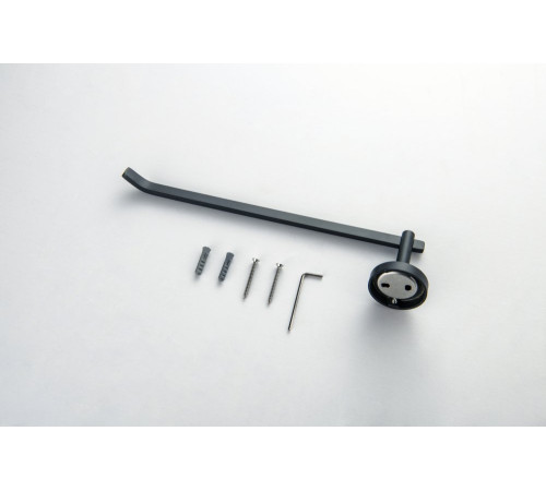 Полотенцедержатель Aquanet БЕТТА матовый черный AQ4619MB