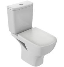 Чаша напольного унитаза Jacob Delafon Struktura Rimless 64x34 см белая UJX102-00