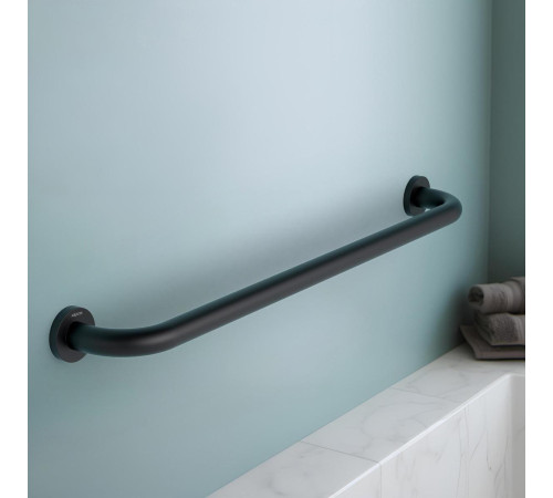 Поручень Aquatek 650 мм матовый черный AQ4996MB