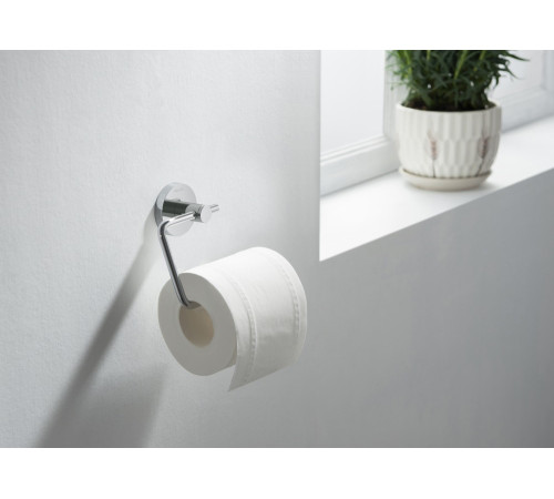 Бумагодержатель квадратный Aquanet Europa хром AQ4118CR