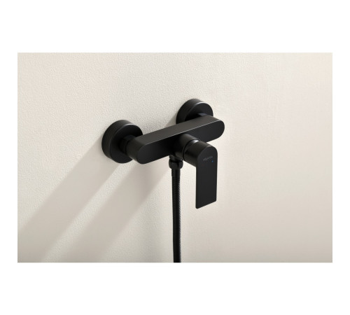 Смеситель для душа Aquanet ЛИРА матовый черный AQ1460MB
