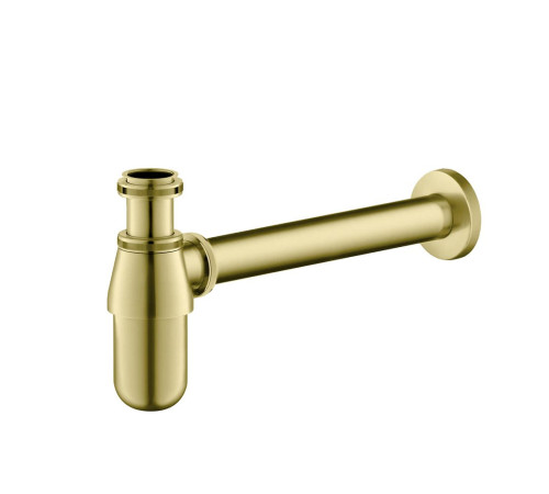 Сифон для раковины Aquatek шлифованное золото AQ6014BG