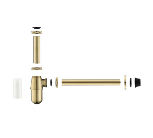 Сифон для раковины Aquatek шлифованное золото AQ6014BG