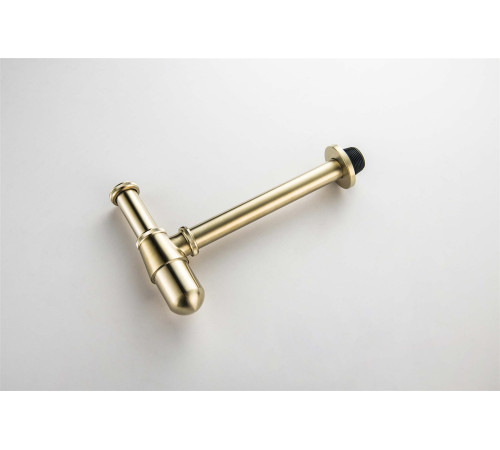 Сифон для раковины Aquatek шлифованное золото AQ6014BG