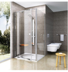 Душевая стенка Ravak Pivot PPS-80 блестящий профиль стекло транспарент 90G40C00Z1