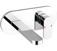 Смеситель для умывальника RAVAK Chrome CR 019.00 настенный монтаж X070093
