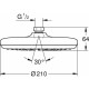 Верхний душ GROHE Tempesta 210 1 режим хром 26408000