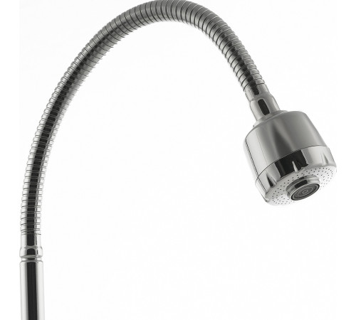 Смеситель для кухни Rossinka Silvermix S35-26 с гибким изливом хром S35-26