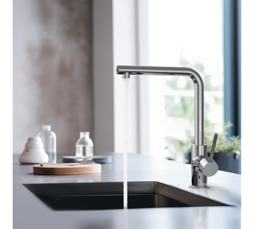 Смеситель для кухни Aquanet Европа хром AQ1380CR