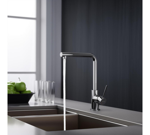 Смеситель для кухни Aquanet Европа хром AQ1380CR