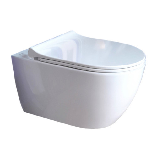 Комплект инсталляции 4 в 1 AQUATEK Поларис (рама INS-0000012, унитаз AQ0700-01, сиденье soft-close, кнопка KDI-0000034) ПОЛАРИС-01-034