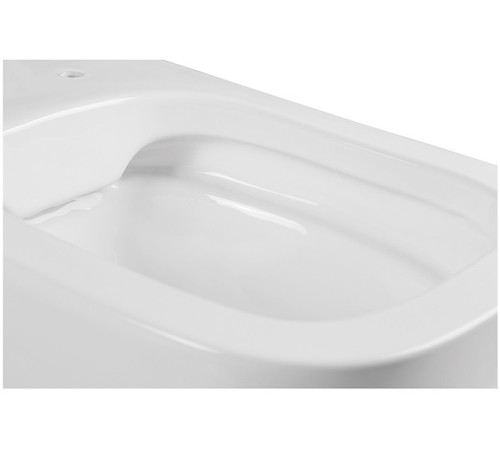 Унитаз подвесной безободковый Aquanet Дива 510х350х360 мм сиденье микролифт AQ2012-00