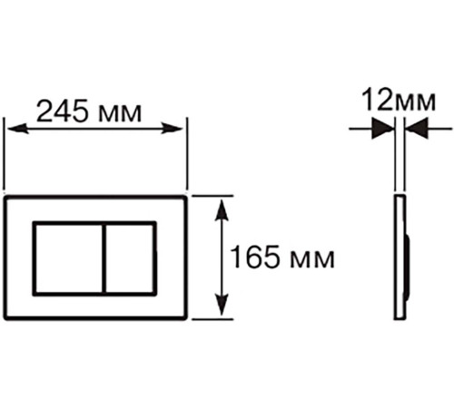 Комплект инсталляции 4 в 1 AQUATEK МИЯ Т-033 с унитазом AQ2004T-00 и сиденьем soft-close INS-0000012/KKI-0000016/KDI-0000033/AQ2004T-00