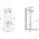 Система инсталляции для унитаза Jacob Delafon 3/6 л 400 мм E33131RU-NF