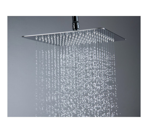 Душевая система Aquanet Лира AQ2465CR со смесителем для душа 250х250 мм хром AQ2465CR