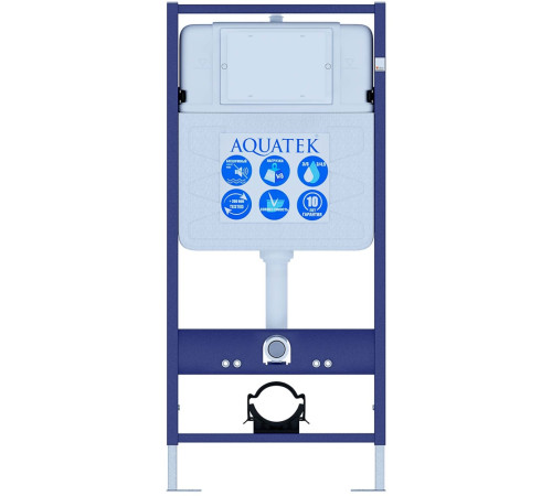 Комплект инсталляции с унитазом 4 в 1 AQUATEK КЛАССИК-074