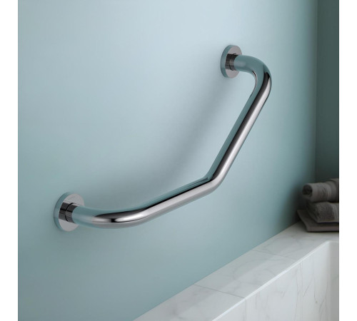 Поручень Aquatek 425 мм полированный хром AQ4997CR